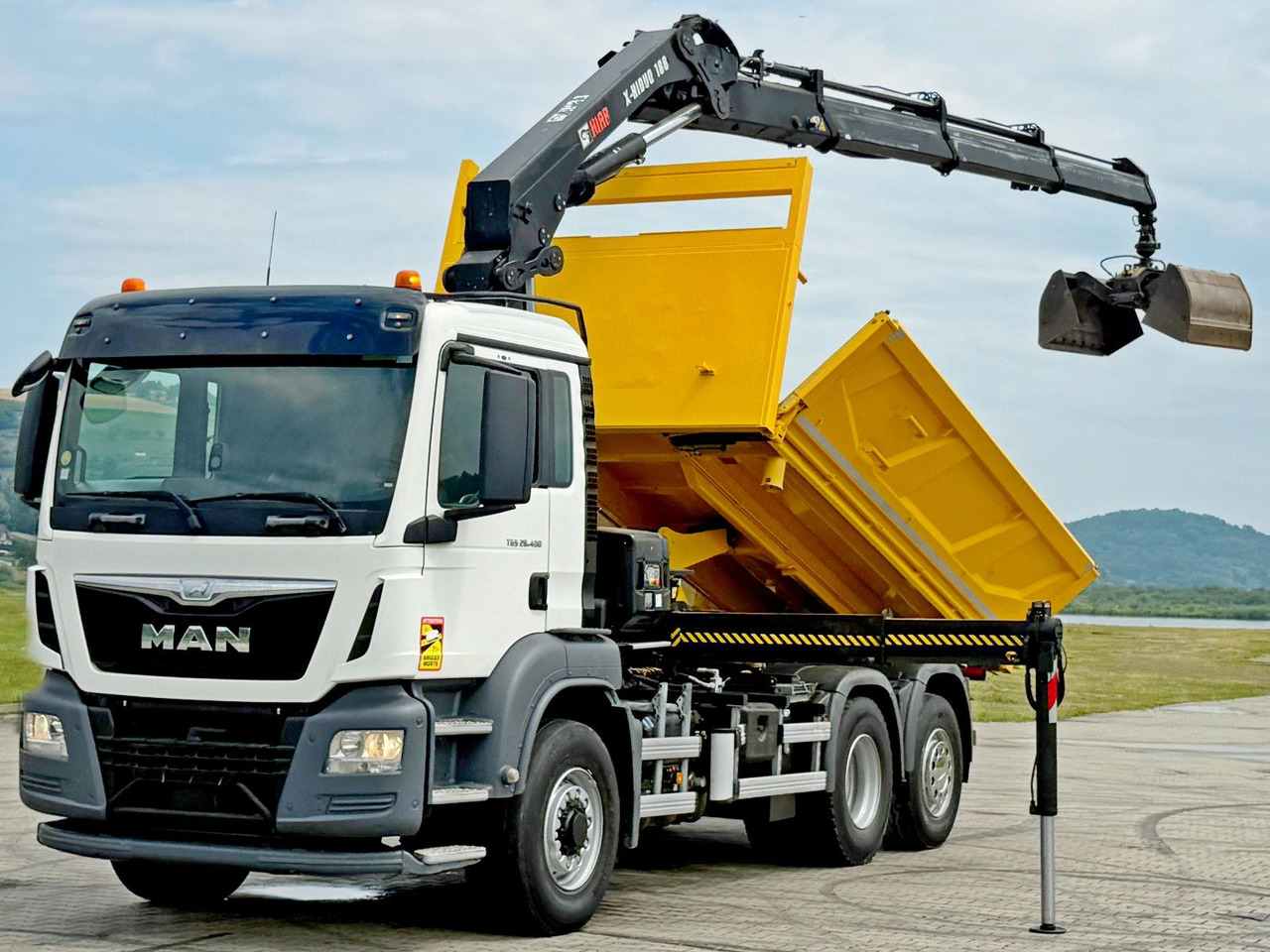 MAN TGS 26.400 * HIAB X-HIDUO 188 E-3 + FUNK * 6x4 - Camión grúa: foto 3 MAN TGS 26.400 * HIAB X-HIDUO 188 E-3 + FUNK * 6x4 - Camión grúa: foto 3