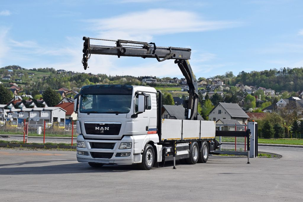 MAN TGX 26.440 Pritsche 6,40 m* PK 29002+FUNK *6x4 - Camión grúa: foto 2 MAN TGX 26.440 Pritsche 6,40 m* PK 29002+FUNK *6x4 - Camión grúa: foto 2
