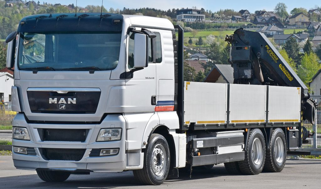 MAN TGX 26.440 Pritsche 6,40 m* PK 29002+FUNK *6x4 - Camión grúa: foto 4 MAN TGX 26.440 Pritsche 6,40 m* PK 29002+FUNK *6x4 - Camión grúa: foto 4