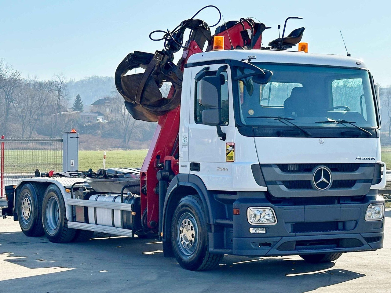 Mercedes-Benz ACTROS 2544 * ABROLLKIPPER * LHO L190Z(78) * TOP - Camión multibasculante, Camión grúa: foto 3 Mercedes-Benz ACTROS 2544 * ABROLLKIPPER * LHO L190Z(78) * TOP - Camión multibasculante, Camión grúa: foto 3