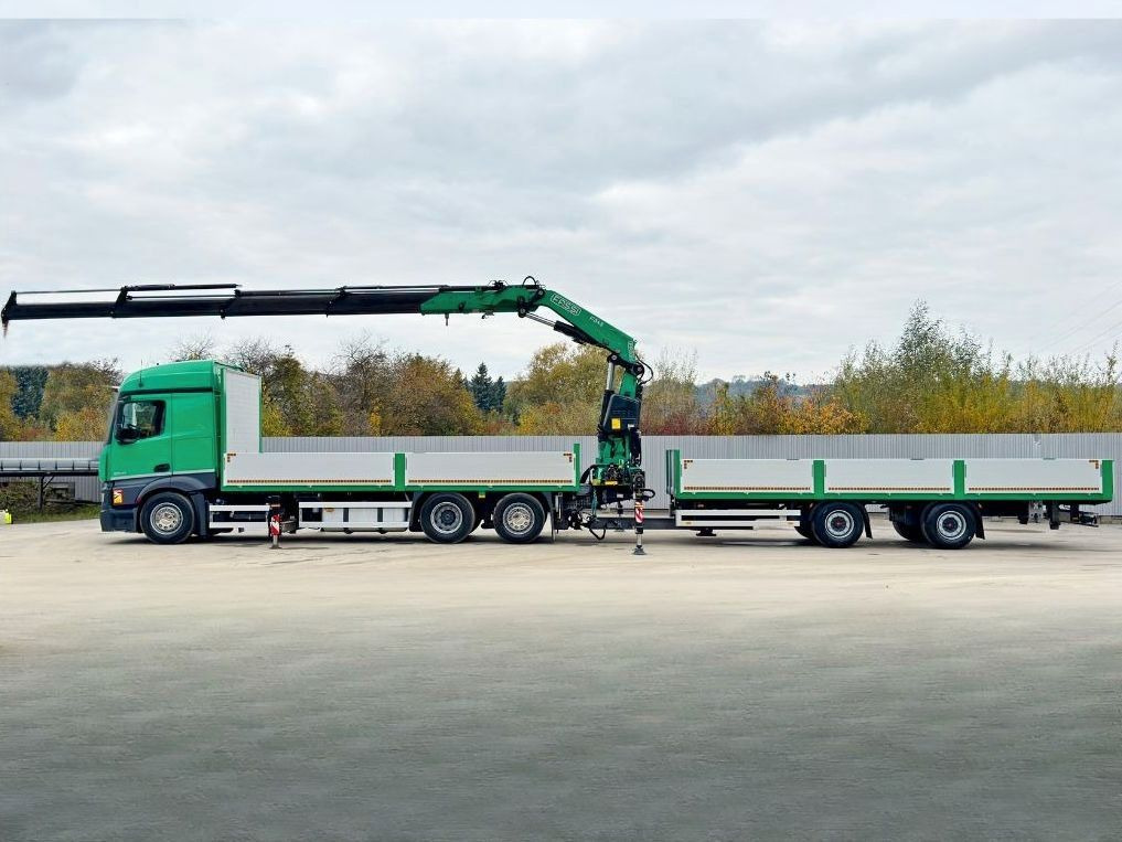 Mercedes-Benz ACTROS 2645* FASSI F345 RA 2.4/FUNK+Anhänger - Camión grúa: foto 5 Mercedes-Benz ACTROS 2645* FASSI F345 RA 2.4/FUNK+Anhänger - Camión grúa: foto 5