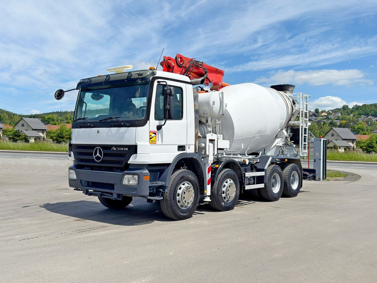 Mercedes-Benz ACTROS 3241* Betonpumpe 21m *8x4 * Top Zustand Mercedes-Benz ACTROS 3241* Betonpumpe 21m *8x4 * Top Zustand - Bomba de hormigón: foto 2 Mercedes-Benz ACTROS 3241* Betonpumpe 21m *8x4 * Top Zustand Mercedes-Benz ACTROS 3241* Betonpumpe 21m *8x4 * Top Zustand - Bomba de hormigón: foto 2