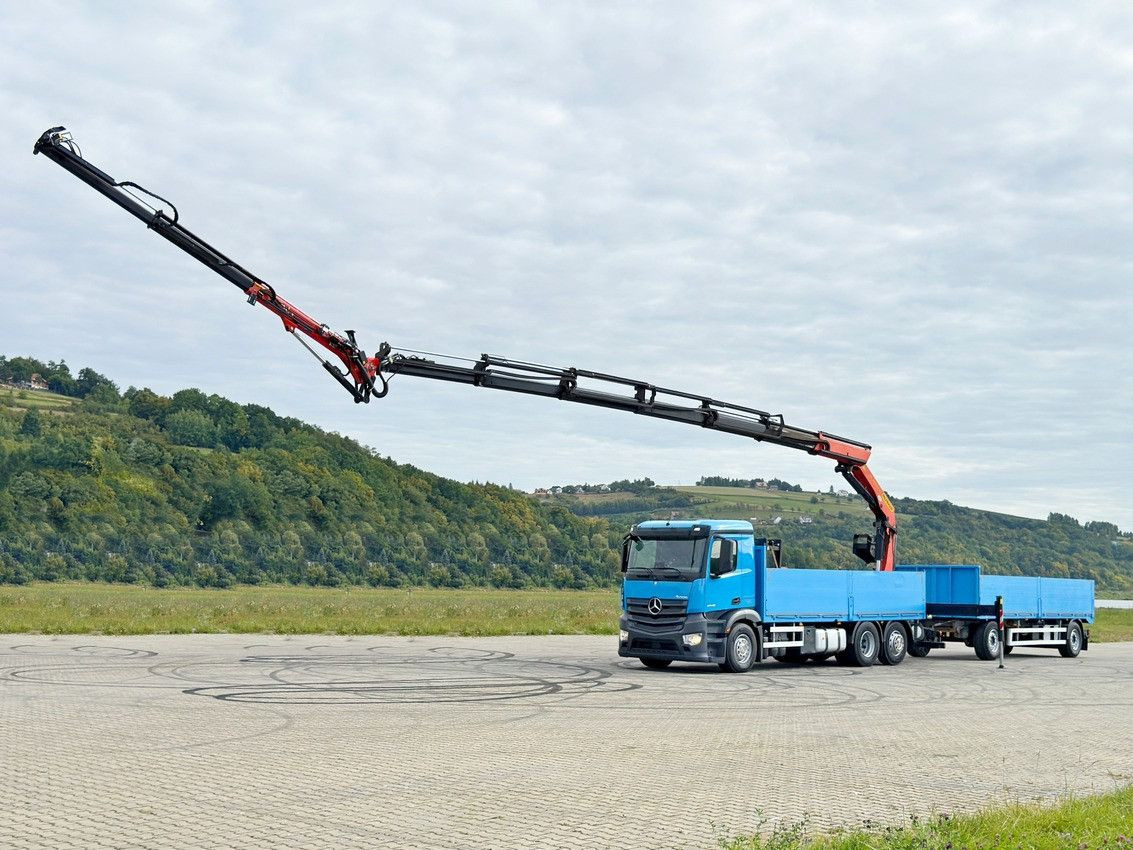 Mercedes-Benz ANTOS 2545*PK 26002-EHE+JIB PJ060A+Anhänger/FUNK - Camión grúa: foto 2 Mercedes-Benz ANTOS 2545*PK 26002-EHE+JIB PJ060A+Anhänger/FUNK - Camión grúa: foto 2