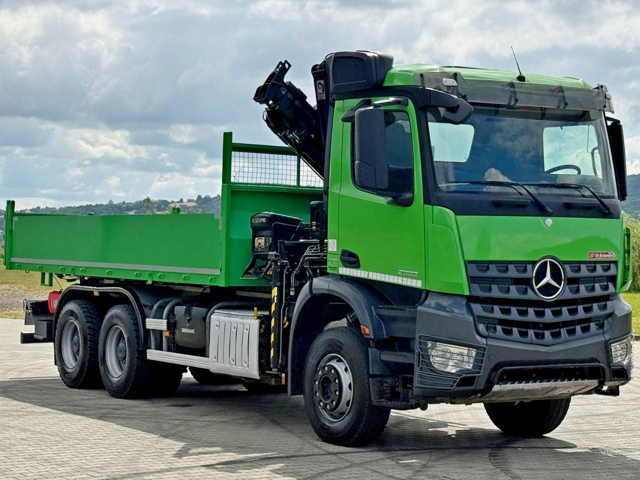 Mercedes-Benz AROCS 2636 * HIAB 122 ES - 3 HIPRO * 6x4 - Camión volquete, Camión grúa: foto 3 Mercedes-Benz AROCS 2636 * HIAB 122 ES - 3 HIPRO * 6x4 - Camión volquete, Camión grúa: foto 3