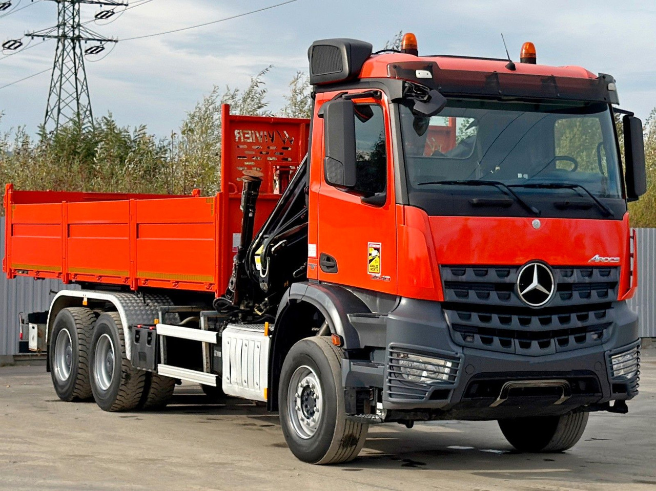 Mercedes-Benz AROCS 2640 *HIAB 144 BS - 3/FUNK  + * 6x4 - Camión volquete, Camión grúa: foto 3 Mercedes-Benz AROCS 2640 *HIAB 144 BS - 3/FUNK  + * 6x4 - Camión volquete, Camión grúa: foto 3