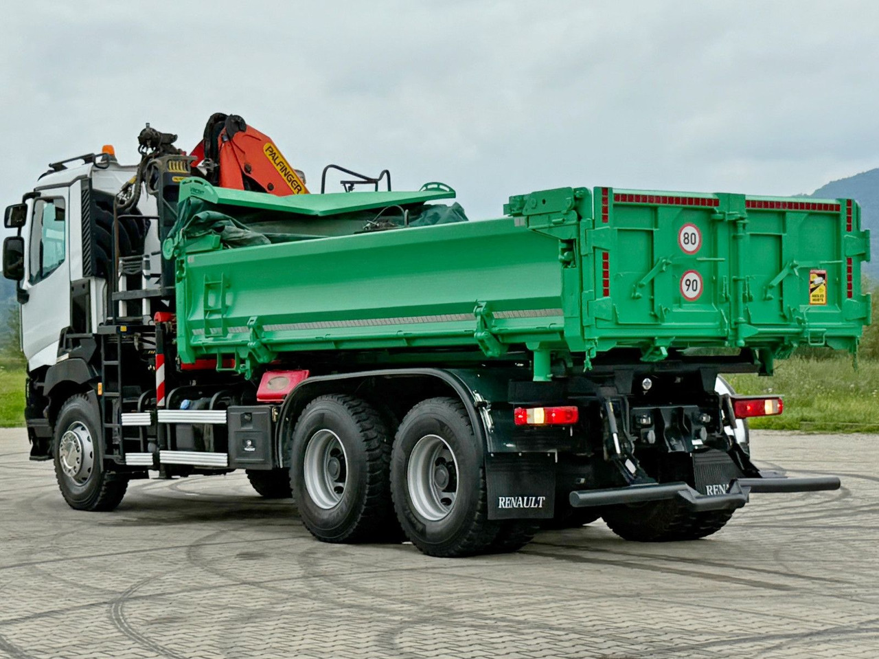 Camión grúa Renault C 430 *KIPPER 5,10 m + PK 16001 - K B* 6x4: foto 7