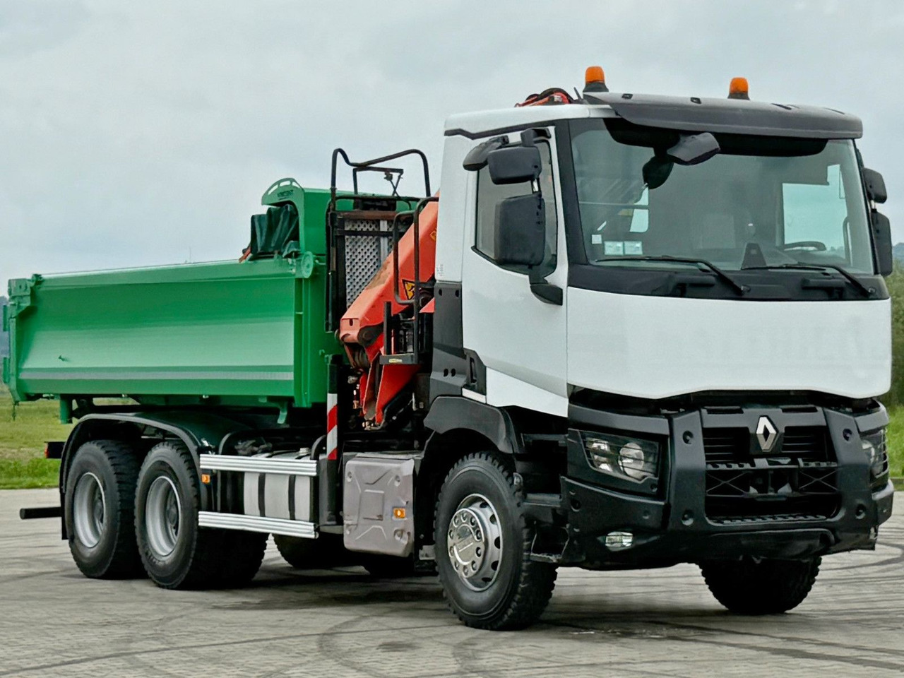 Renault C 430 *KIPPER 5,10 m + PK 16001 - K B* 6x4 - Camión grúa: foto 4 Renault C 430 *KIPPER 5,10 m + PK 16001 - K B* 6x4 - Camión grúa: foto 4