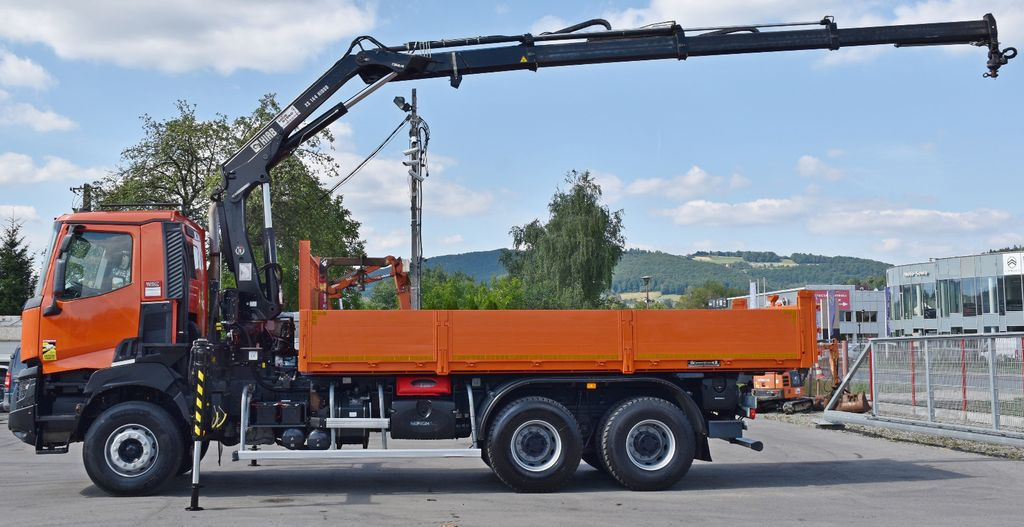 Renault K 430 * HIAB 144 B-3 HIDUO + FUNK / 6x4 - Camión grúa, Camión volquete: foto 5 Renault K 430 * HIAB 144 B-3 HIDUO + FUNK / 6x4 - Camión grúa, Camión volquete: foto 5