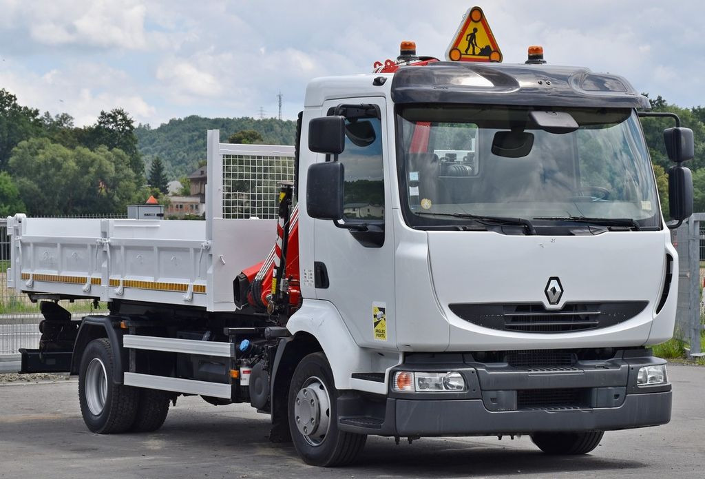 Renault MIDLUM 220 DXI *KIPPER 4,20m *FASSI F65A.22 - Camión volquete, Camión grúa: foto 4 Renault MIDLUM 220 DXI *KIPPER 4,20m *FASSI F65A.22 - Camión volquete, Camión grúa: foto 4