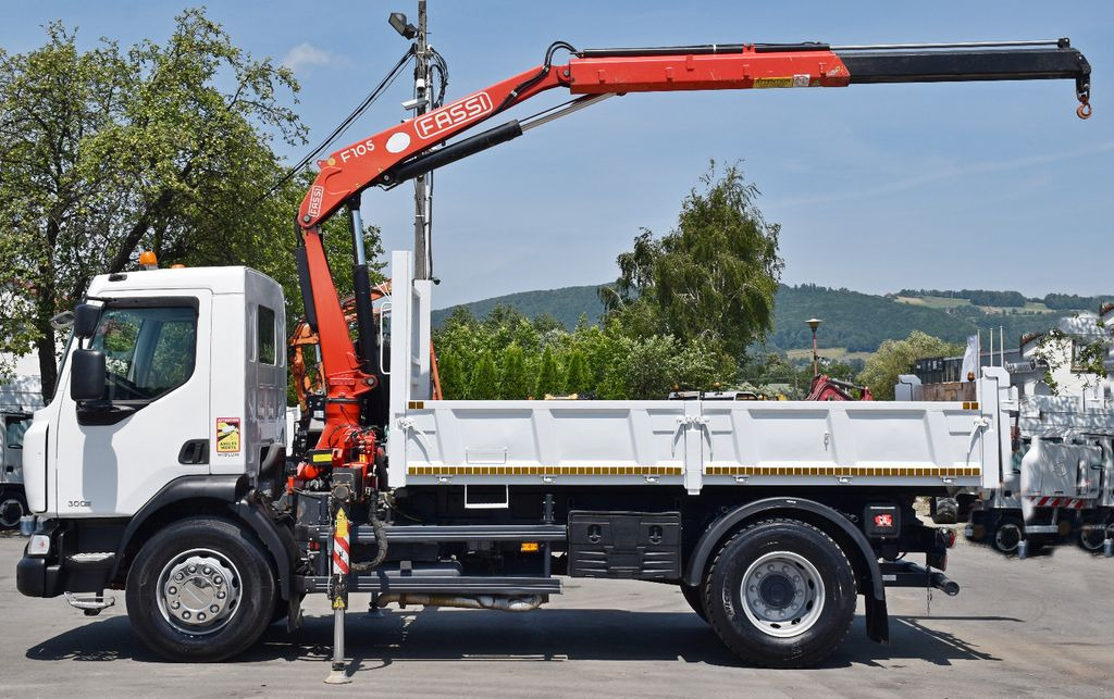 Renault MIDLUM 300 DXI * FASSI F105A.0.21 + PILOT* TOP - Camión grúa, Camión volquete: foto 5 Renault MIDLUM 300 DXI * FASSI F105A.0.21 + PILOT* TOP - Camión grúa, Camión volquete: foto 5