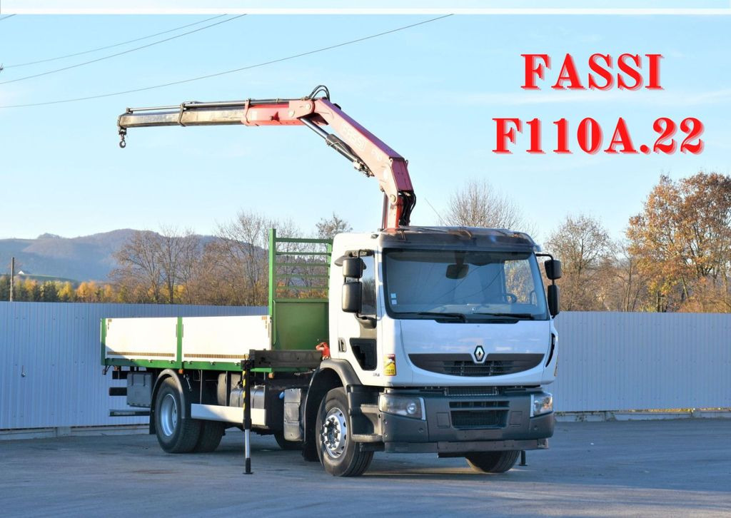 Renault Premium 370* FASSI F110A.22 * TOPZUSTAND Renault Premium 370* FASSI F110A.22 * TOPZUSTAND - Camión grúa: foto 1 Renault Premium 370* FASSI F110A.22 * TOPZUSTAND Renault Premium 370* FASSI F110A.22 * TOPZUSTAND - Camión grúa: foto 1