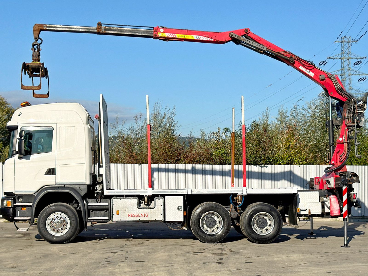 Scania G490* HOLZTRANSPORTER * PENZ 12Z8.70* 6x6 - Camión forestal, Camión grúa: foto 5 Scania G490* HOLZTRANSPORTER * PENZ 12Z8.70* 6x6 - Camión forestal, Camión grúa: foto 5