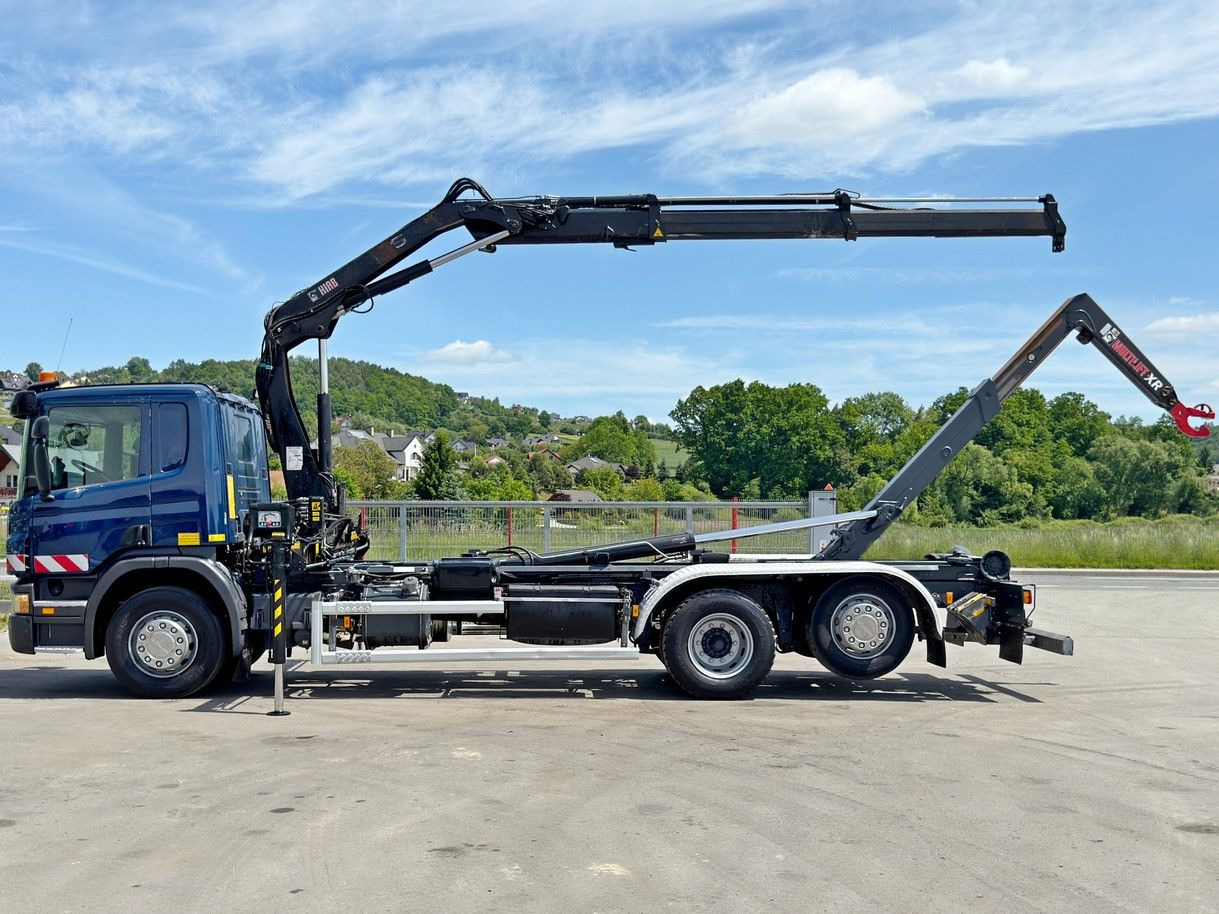 Scania P 360 * ABROLLKIPPER * HIAB 111 BS -2 HIDUO/FUNK - Camión multibasculante, Camión grúa: foto 5 Scania P 360 * ABROLLKIPPER * HIAB 111 BS -2 HIDUO/FUNK - Camión multibasculante, Camión grúa: foto 5