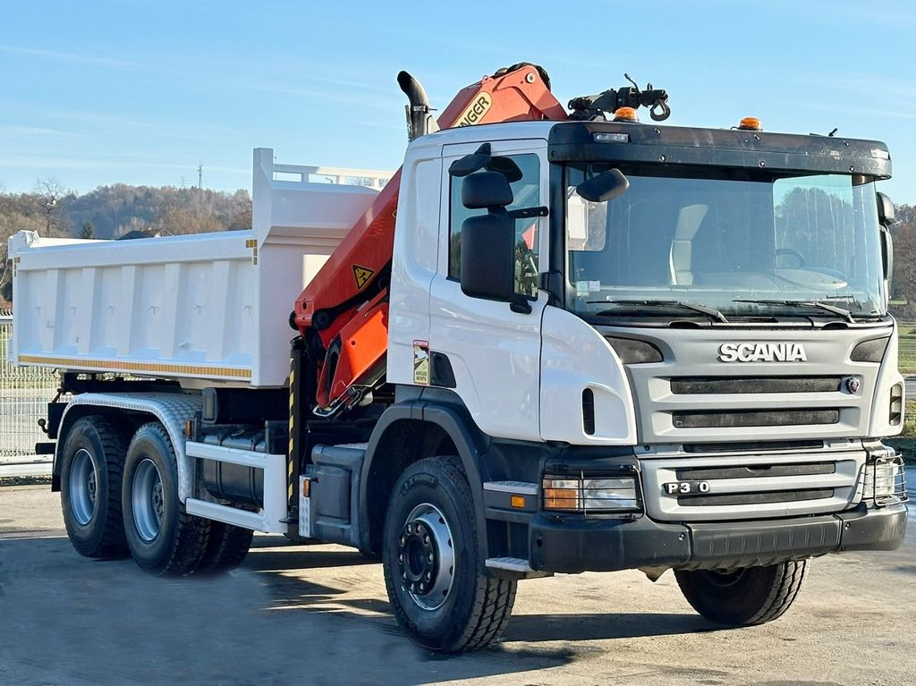 Scania P 360 Kipper 4,70 m * PK 13001-KA + FUNK * 6x4 - Camión volquete, Camión grúa: foto 4 Scania P 360 Kipper 4,70 m * PK 13001-KA + FUNK * 6x4 - Camión volquete, Camión grúa: foto 4
