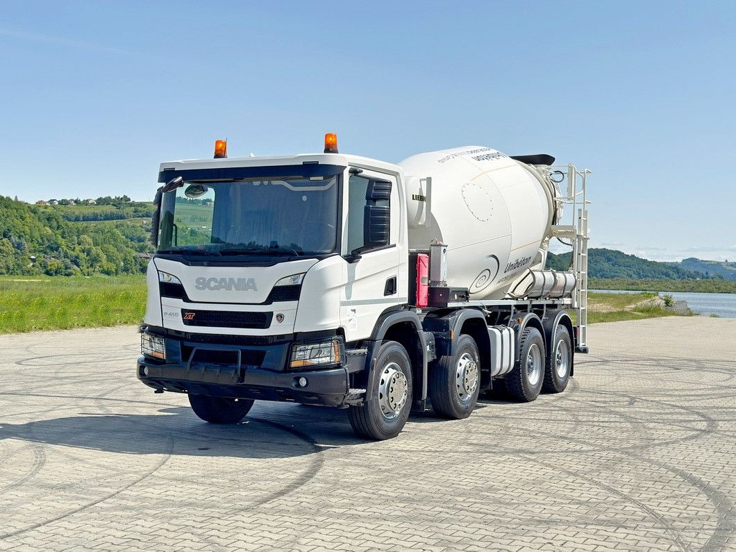 Scania P 410 XT * Betonmischer * 8x4 * TOPZUSTAND - Camión hormigonera: foto 2 Scania P 410 XT * Betonmischer * 8x4 * TOPZUSTAND - Camión hormigonera: foto 2