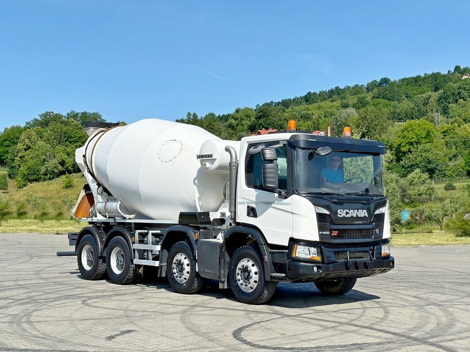 Scania P 450 * Betonmischer * 8x4 * TOPZUSTAND - Camión hormigonera: foto 2 Scania P 450 * Betonmischer * 8x4 * TOPZUSTAND - Camión hormigonera: foto 2