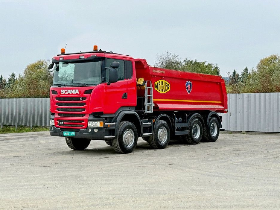 Scania R 410 * Kipper * TOPZUSTAND / 8x4 - Camión volquete: foto 1 Scania R 410 * Kipper * TOPZUSTAND / 8x4 - Camión volquete: foto 1