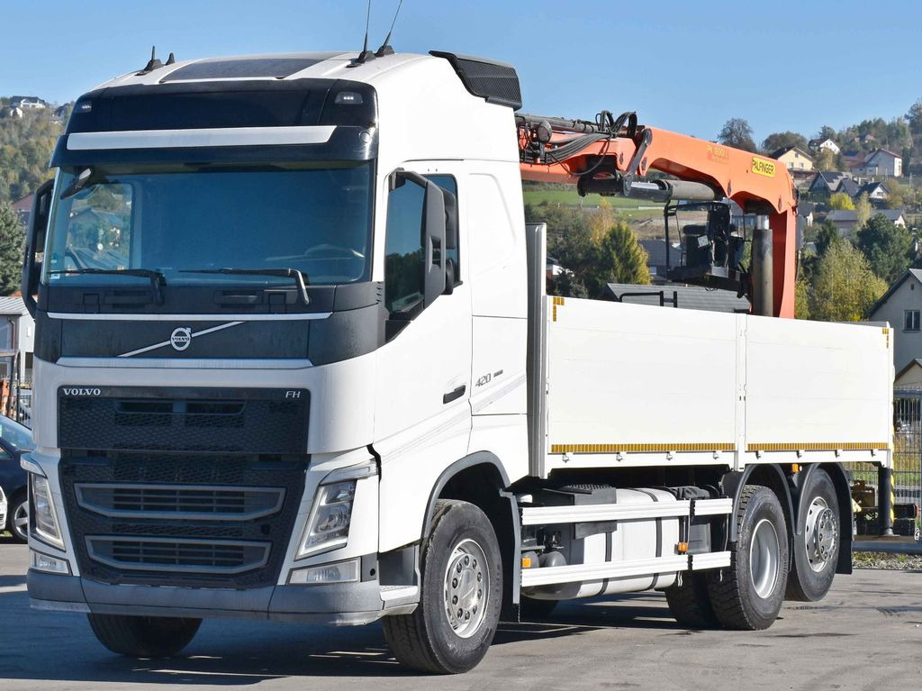 Volvo FH 420 Pritsche 6,60m * PK 18001 L* TOPZUSTAND - Camión grúa, Camión caja abierta: foto 4 Volvo FH 420 Pritsche 6,60m * PK 18001 L* TOPZUSTAND - Camión grúa, Camión caja abierta: foto 4