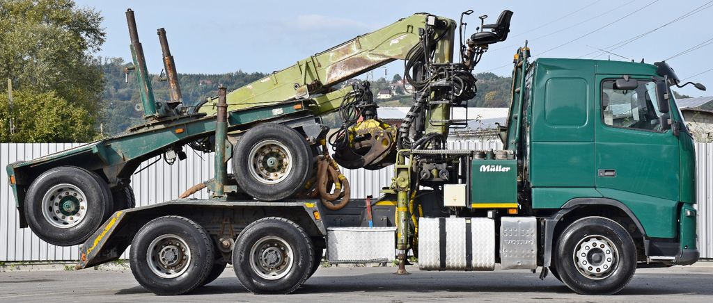 Volvo FH 500 * LOGLIFT F251 S80A + Anhänger /6x4 Volvo FH 500 * LOGLIFT F251 S80A + Anhänger /6x4 - Camión forestal, Camión grúa: foto 4 Volvo FH 500 * LOGLIFT F251 S80A + Anhänger /6x4 Volvo FH 500 * LOGLIFT F251 S80A + Anhänger /6x4 - Camión forestal, Camión grúa: foto 4