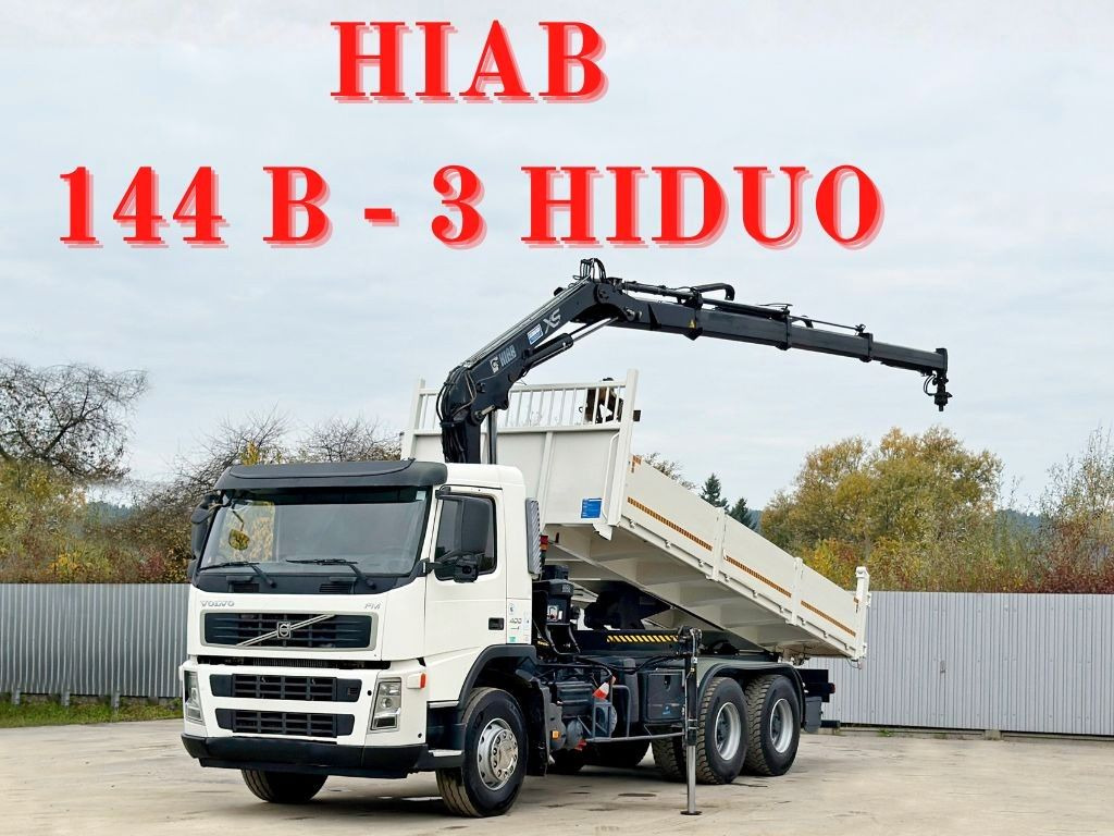 Volvo FM 400 Kipper 6,20m * HIAB 144 B-3 HIDUO* 6x4 - Camión volquete: foto 1 Volvo FM 400 Kipper 6,20m * HIAB 144 B-3 HIDUO* 6x4 - Camión volquete: foto 1