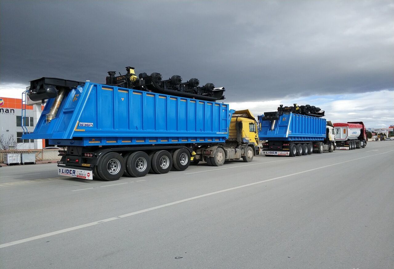 Semirremolque volquete nuevo LIDER 2024 MODEL NEW 35 M3 DUMPER ( BENNE ): foto 9 Semirremolque volquete nuevo LIDER 2024 MODEL NEW 35 M3 DUMPER ( BENNE ): foto 9