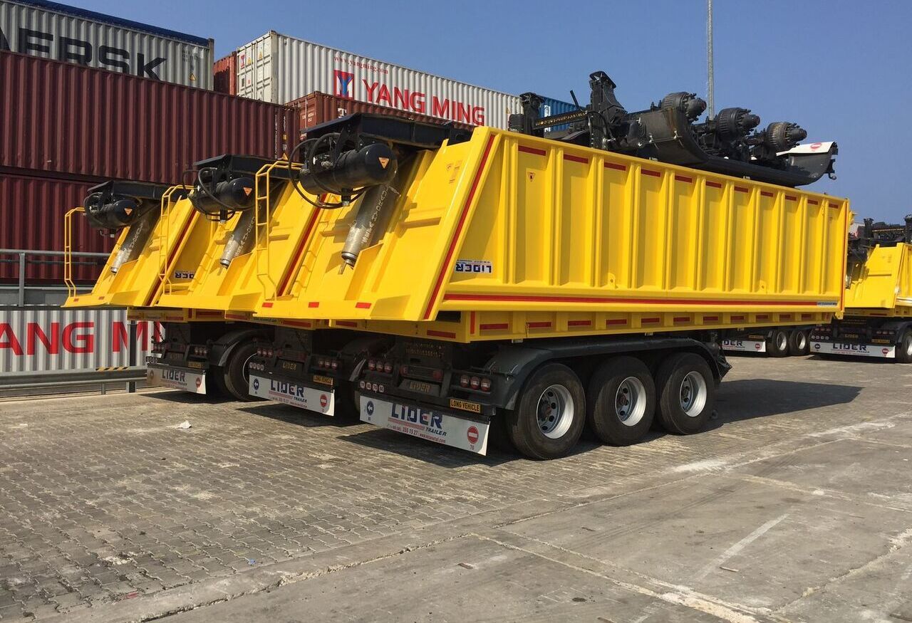 Semirremolque volquete nuevo LIDER 2024 MODEL NEW 35 M3 DUMPER ( BENNE ): foto 8 Semirremolque volquete nuevo LIDER 2024 MODEL NEW 35 M3 DUMPER ( BENNE ): foto 8