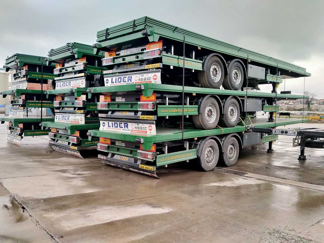 Semirremolque portacontenedore/ Intercambiable nuevo LIDER 2024 MODEL NEW DIRECTLY FROM MANUFACTURER FACTORY AVAILABLE READY: foto 17