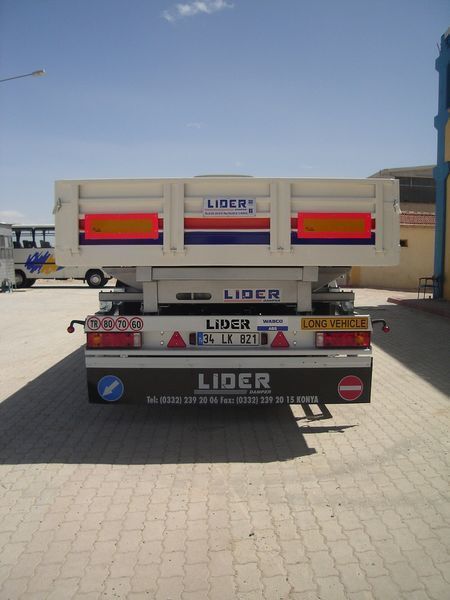 Semirremolque plataforma/ Caja abierta nuevo LIDER 2024 Model NEW trailer Manufacturer Company READY: foto 10