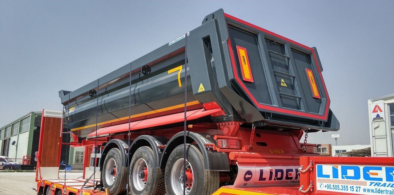 Semirremolque volquete nuevo LIDER 2024 NEW READY IN STOCKS DIRECTLY FROM MANUFACTURER COMPANY AVAILABLE: foto 6