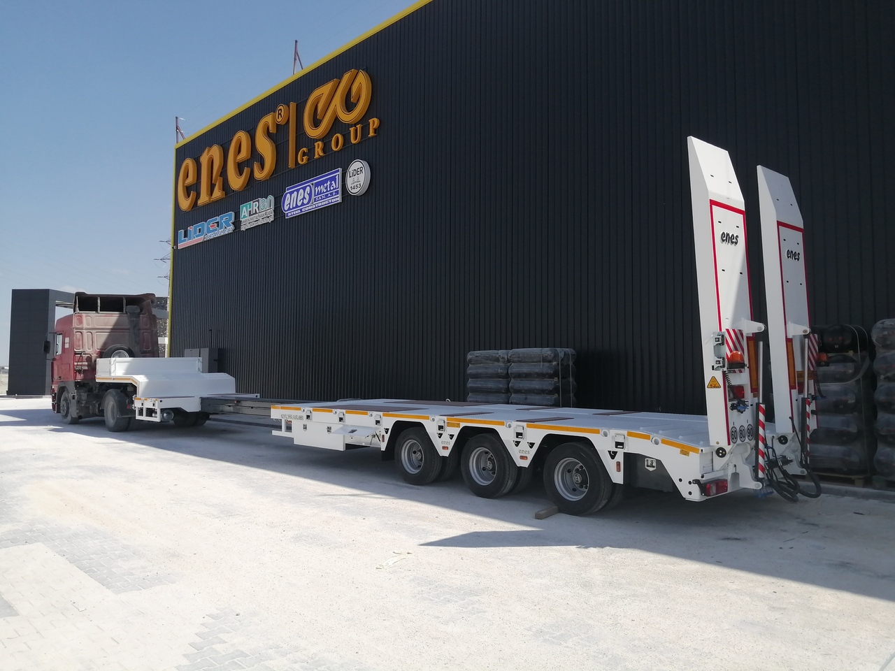 Semirremolque góndola rebajadas para transporte de equipos pesados nuevo LIDER 2025  READY IN STOCK 50 TONS CAPACITY LOWBED: foto 12