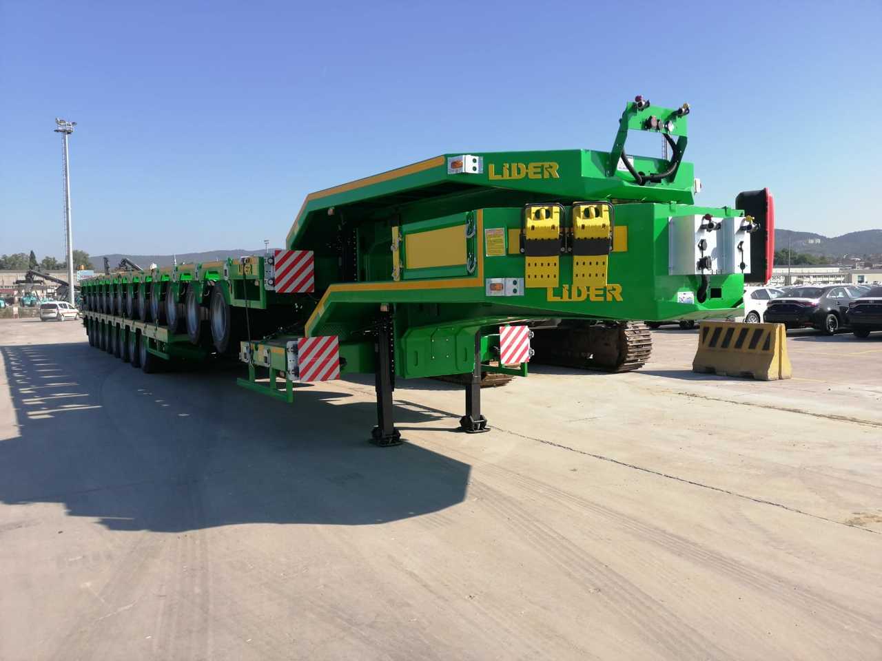 Semirremolque góndola rebajadas para transporte de equipos pesados nuevo LIDER LIDER NEW 2025 MODEL Lowbed: foto 7