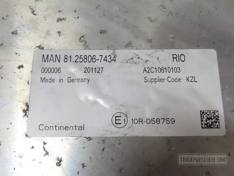 MAN 81.25806-7434 | RIO regeleenheid - Unidad de control para Camión: foto 2 MAN 81.25806-7434 | RIO regeleenheid - Unidad de control para Camión: foto 2