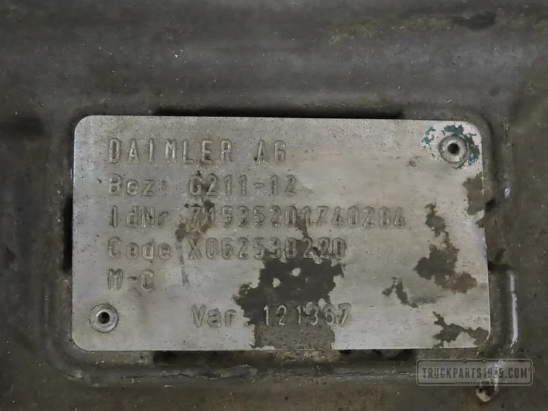 Mercedes-Benz Gearbox & Clutch Parts Versnellingsbak G211-12 MB MP4 - Caja de cambios para Camión: foto 3 Mercedes-Benz Gearbox & Clutch Parts Versnellingsbak G211-12 MB MP4 - Caja de cambios para Camión: foto 3