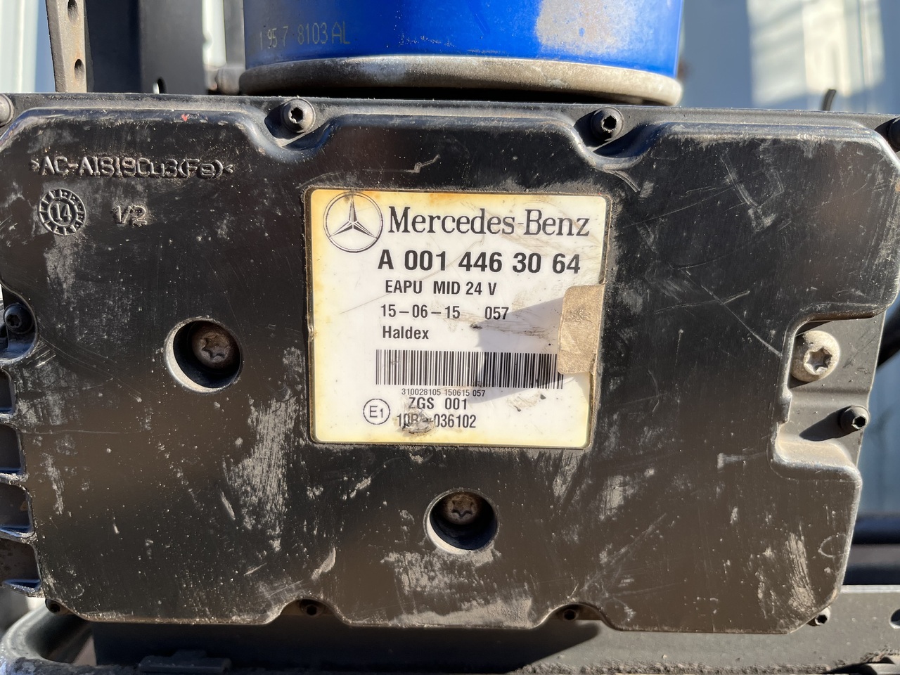 Piezas de freno para Camión ECTS.ELECTRONIC AIR PROCESSING UNIT, EAPU ACTROS MP4: foto 11