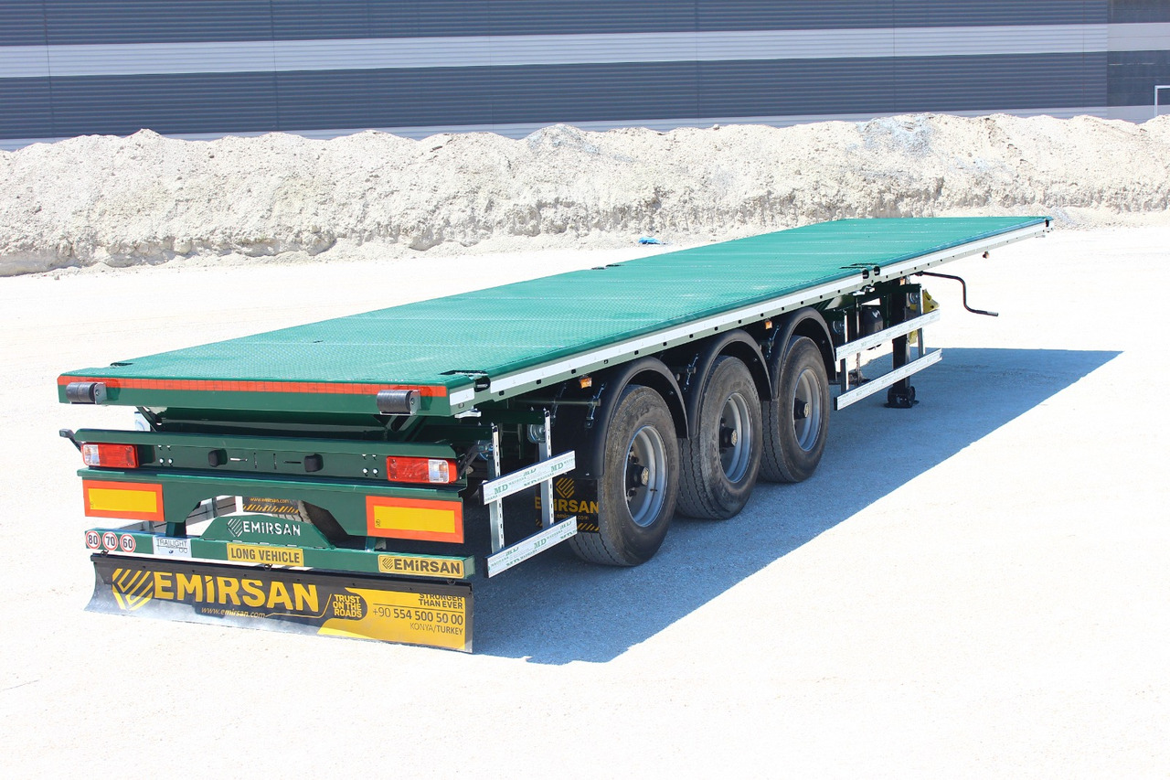EMIRSAN Immediate Delivery From Stock 13.60 METER FLATBED - Semirremolque plataforma/ Caja abierta: foto 4 EMIRSAN Immediate Delivery From Stock 13.60 METER FLATBED - Semirremolque plataforma/ Caja abierta: foto 4