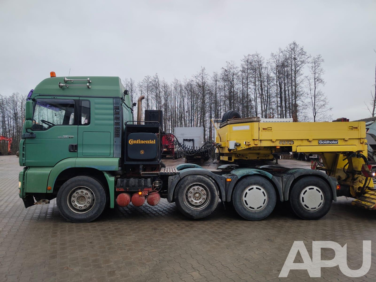 Man 26.463+ Goldhofer Tiefbett kpl - Cabeza tractora, Semirremolque góndola rebajadas: foto 3 Man 26.463+ Goldhofer Tiefbett kpl - Cabeza tractora, Semirremolque góndola rebajadas: foto 3