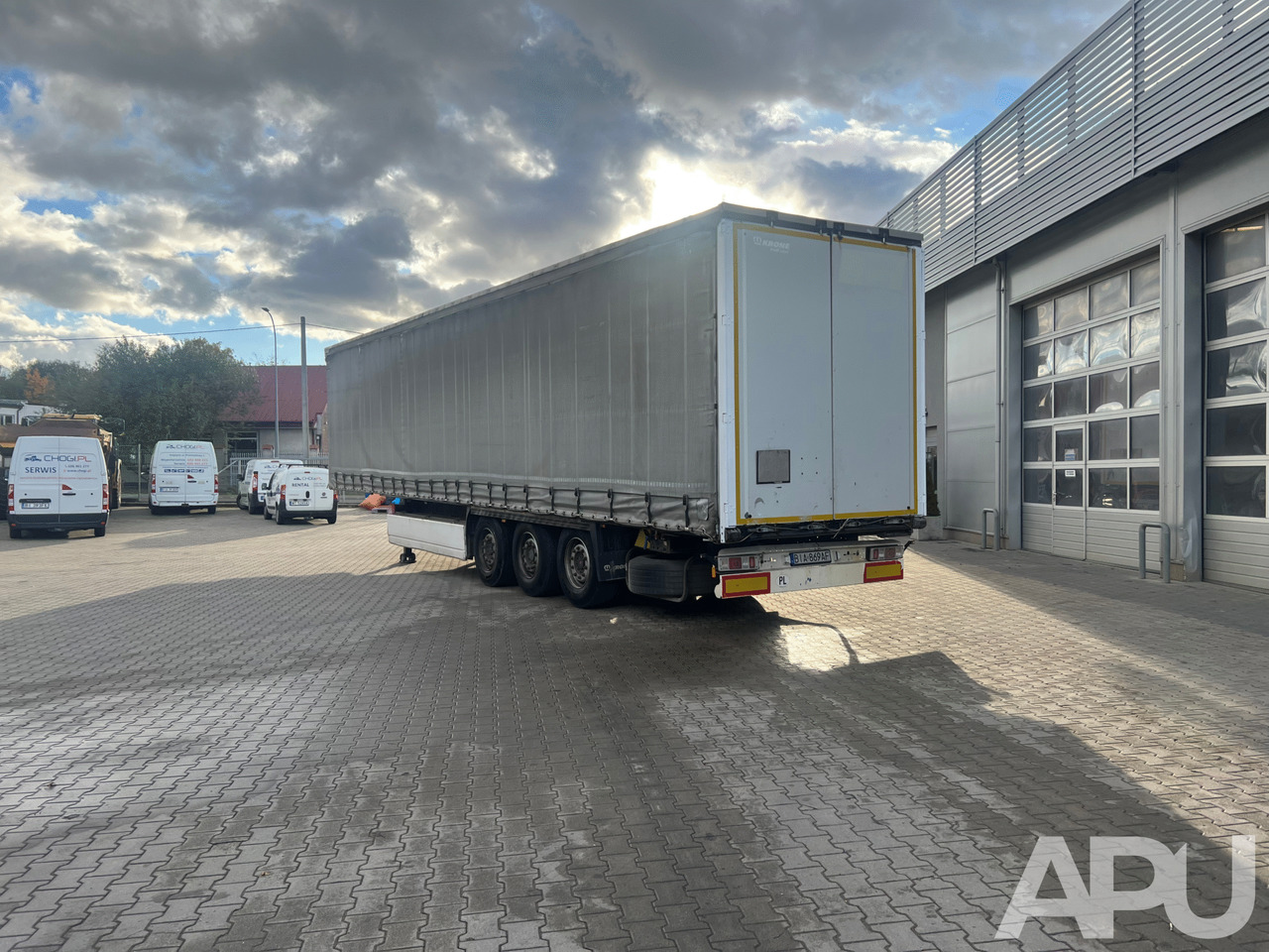 Naczepa ciężarowa KRONE - Semirremolque lona: foto 3 Naczepa ciężarowa KRONE - Semirremolque lona: foto 3