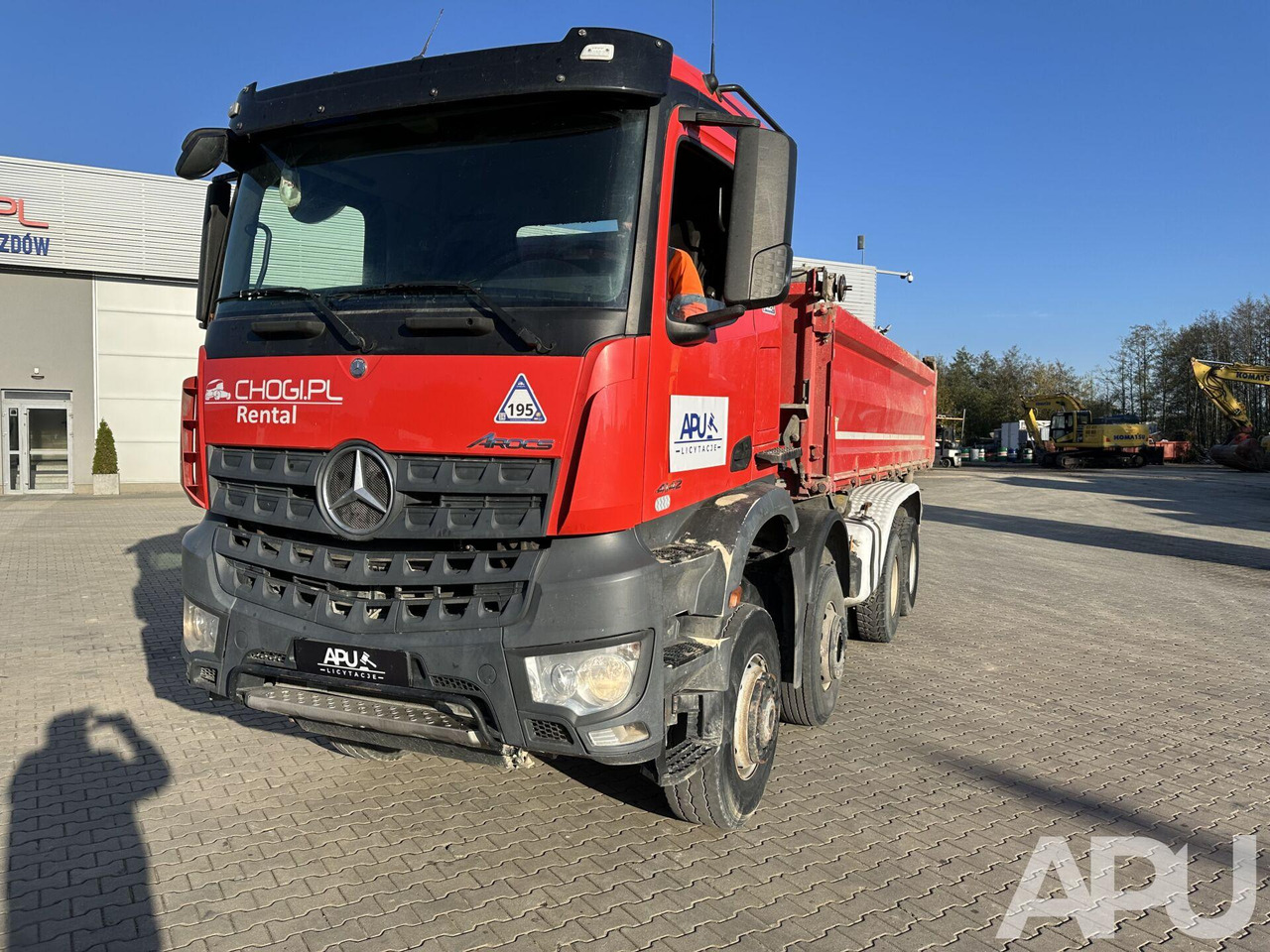 Wywrotka Mercedes-Benz AROCS 4142 8×6 - Camión volquete: foto 1 Wywrotka Mercedes-Benz AROCS 4142 8×6 - Camión volquete: foto 1