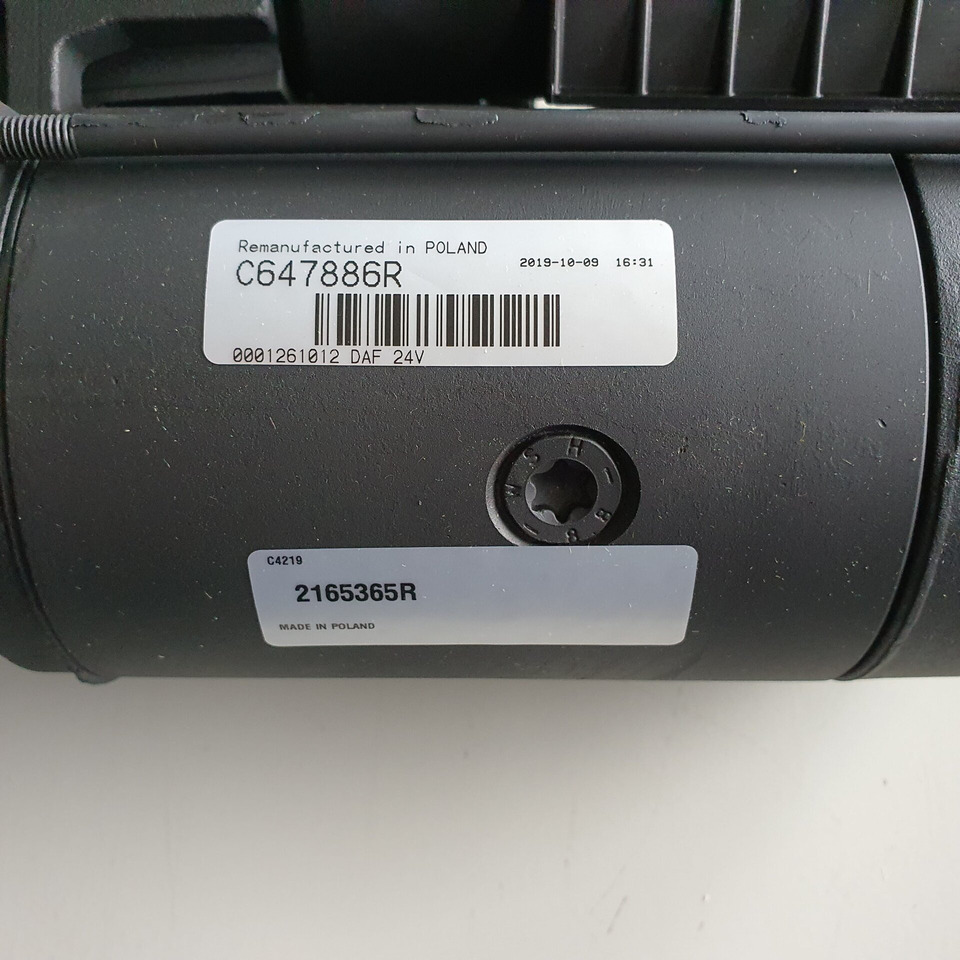 DAF STARTMOTOR VOOR EURO 4 / 5 CF / XF 2165365R - Arranque para Camión: foto 3 DAF STARTMOTOR VOOR EURO 4 / 5 CF / XF 2165365R - Arranque para Camión: foto 3