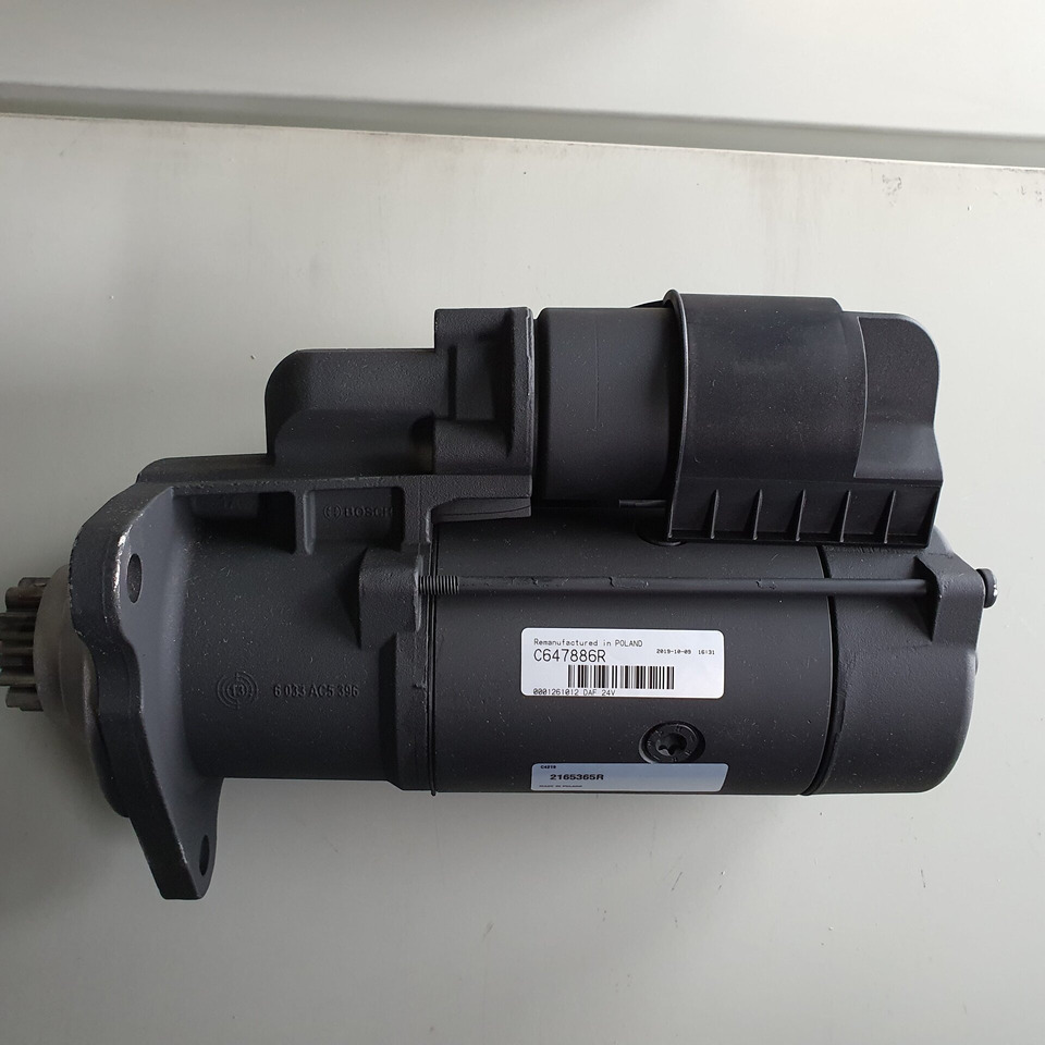 DAF STARTMOTOR VOOR EURO 4 / 5 CF / XF 2165365R - Arranque para Camión: foto 1 DAF STARTMOTOR VOOR EURO 4 / 5 CF / XF 2165365R - Arranque para Camión: foto 1