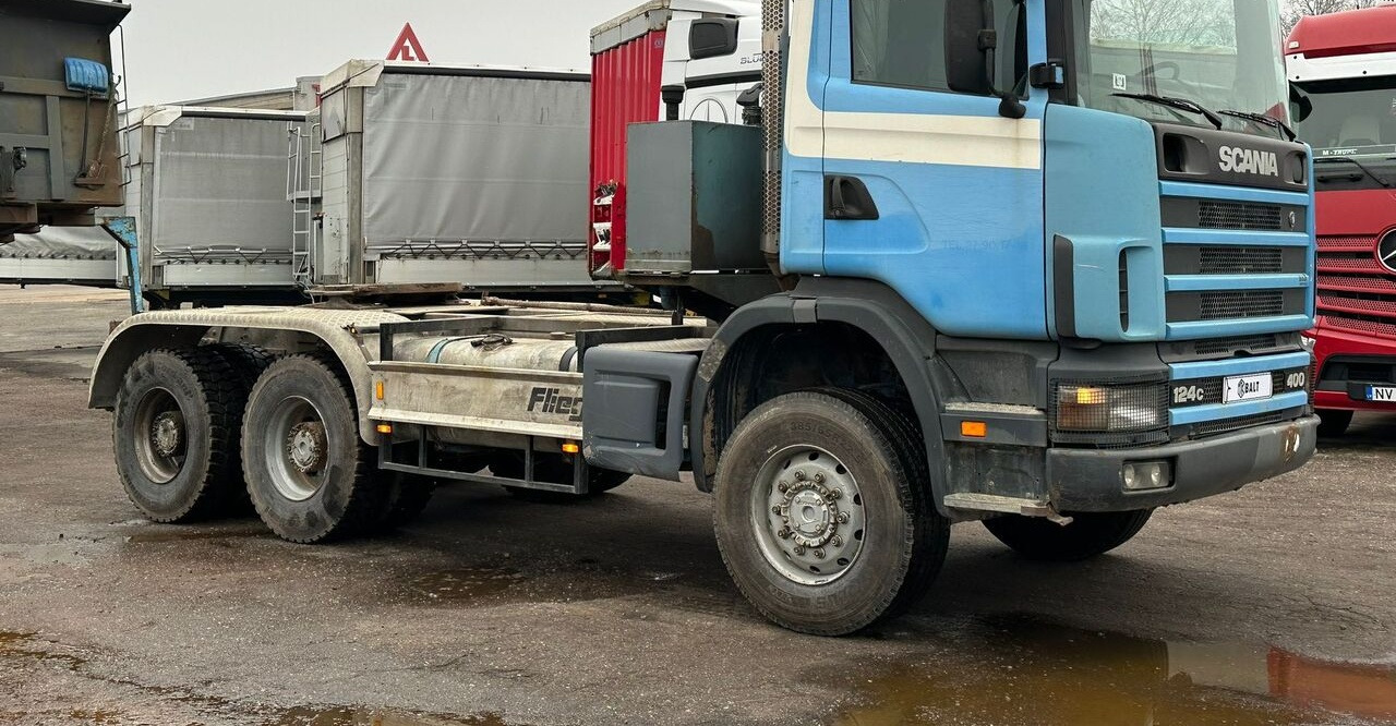 Scania 124C 6x6 steel - Cabeza tractora: foto 1 Scania 124C 6x6 steel - Cabeza tractora: foto 1