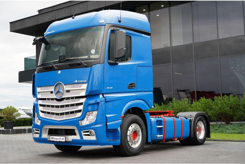 Mercedes-Benz ACTROS 1848 / STREAM SPACE / 2019 / ALUFELGI / PO KONTRAKCIE SER - Cabeza tractora: foto 1 Mercedes-Benz ACTROS 1848 / STREAM SPACE / 2019 / ALUFELGI / PO KONTRAKCIE SER - Cabeza tractora: foto 1
