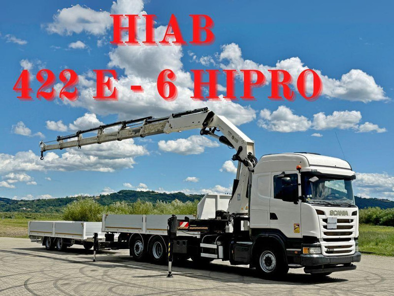 Scania R440 * HIAB 422 E-6 HIPRO + FUNK + Anhänger!*TOP - Cabeza tractora: foto 1 Scania R440 * HIAB 422 E-6 HIPRO + FUNK + Anhänger!*TOP - Cabeza tractora: foto 1