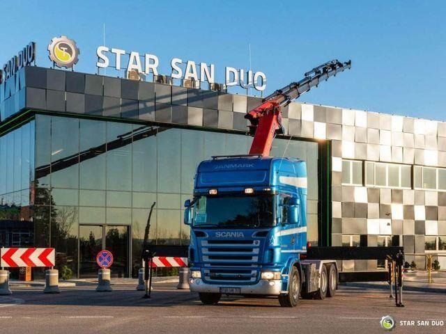 Scania R500 6x4 PALFINGER PK 44002 Crane Kran - Cabeza tractora: foto 1 Scania R500 6x4 PALFINGER PK 44002 Crane Kran - Cabeza tractora: foto 1