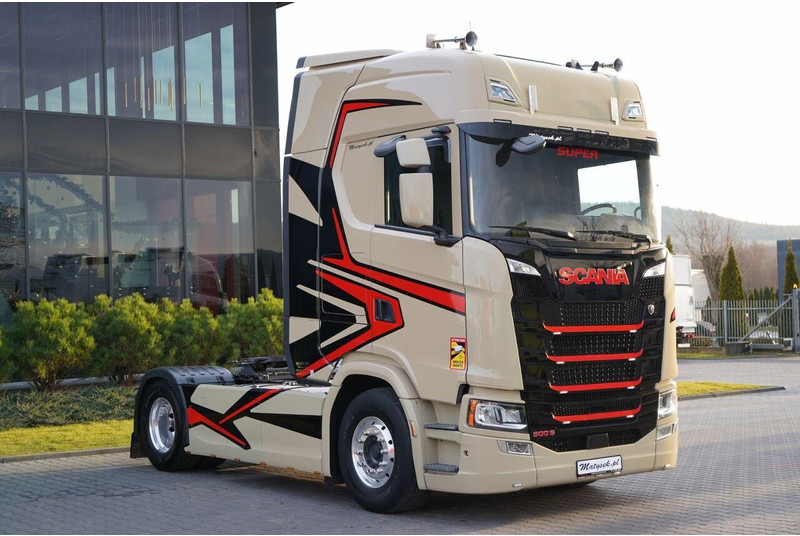 Scania S 500 / RETARDER / I-APRK COOL / FULL AIRMATIC / ALUFELGI / SKÓ - Cabeza tractora: foto 1 Scania S 500 / RETARDER / I-APRK COOL / FULL AIRMATIC / ALUFELGI / SKÓ - Cabeza tractora: foto 1