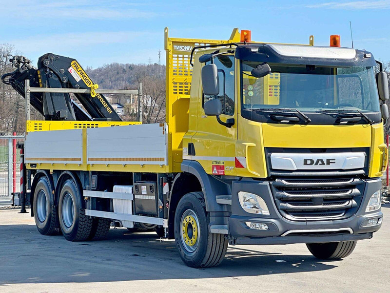 DAF CF 450 * PK 22002 - EH D + FUNK * 6x4 * TOP - Camión caja abierta, Camión grúa: foto 3 DAF CF 450 * PK 22002 - EH D + FUNK * 6x4 * TOP - Camión caja abierta, Camión grúa: foto 3