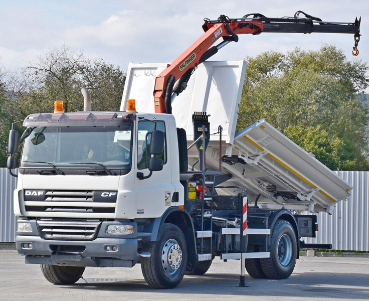 DAF CF 75.310 Kipper 4,30 m* KRAN * TOPZUSTAND - Camión volquete: foto 3 DAF CF 75.310 Kipper 4,30 m* KRAN * TOPZUSTAND - Camión volquete: foto 3