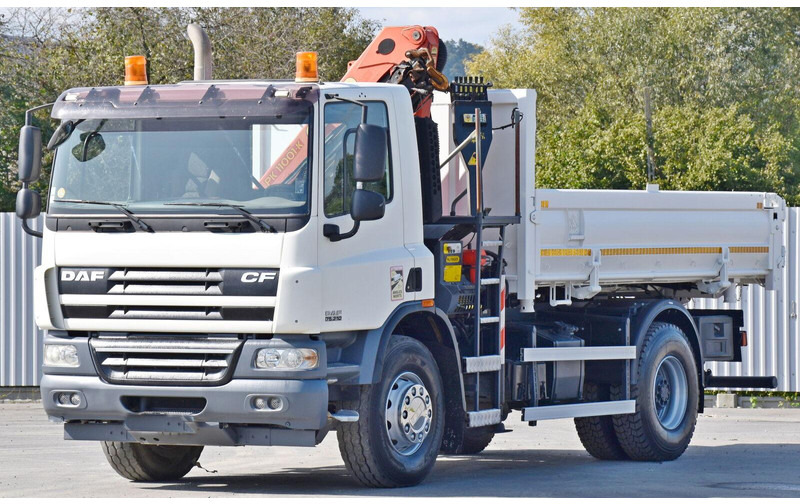 DAF CF 75.310 Kipper 4,30 m* KRAN * TOPZUSTAND - Camión volquete: foto 5 DAF CF 75.310 Kipper 4,30 m* KRAN * TOPZUSTAND - Camión volquete: foto 5