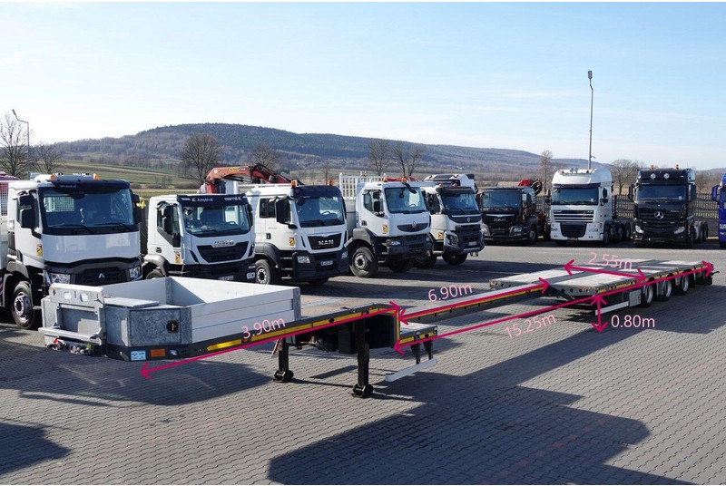 Emtech NACZEPA LAWETA / NISKOPODWOZIE / ROZCIĄGANA / DŁUGOŚĆ: 15,5 M / - Semirremolque góndola rebajadas: foto 2 Emtech NACZEPA LAWETA / NISKOPODWOZIE / ROZCIĄGANA / DŁUGOŚĆ: 15,5 M / - Semirremolque góndola rebajadas: foto 2