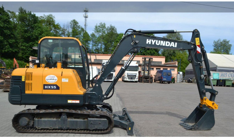 Hyundai HX55 Bager - Miniexcavadora: foto 3 Hyundai HX55 Bager - Miniexcavadora: foto 3